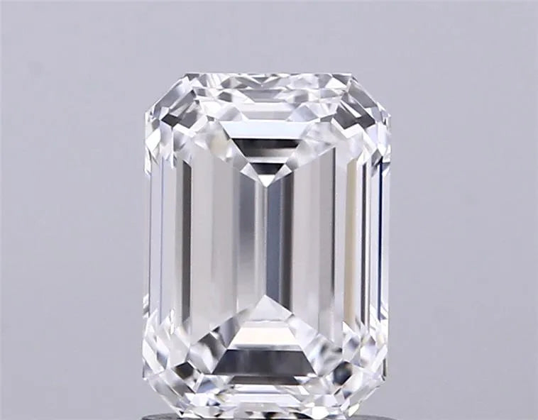 2.04ct Emerald Lab Grown Diamond (Colour D, Clarity IF, IGI Certified)