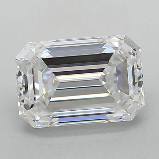 2.04ct Emerald Lab Grown Diamond (Colour D, Clarity VVS1, Cut EX, GIA Certified)