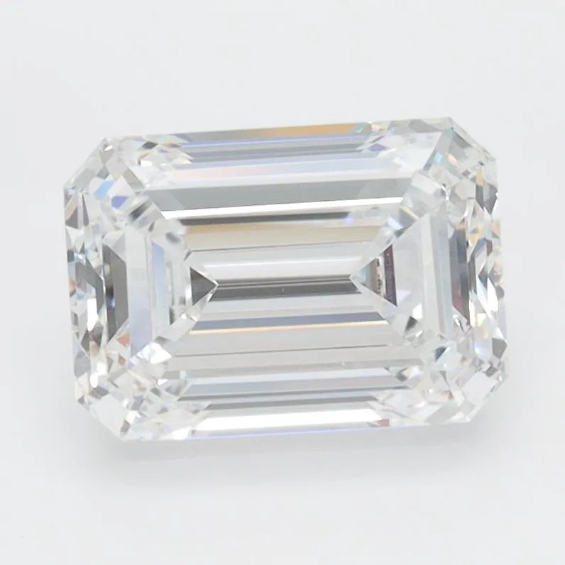 2.04ct Emerald Lab Grown Diamond (Colour D, Clarity VVS1, IGI Certified)