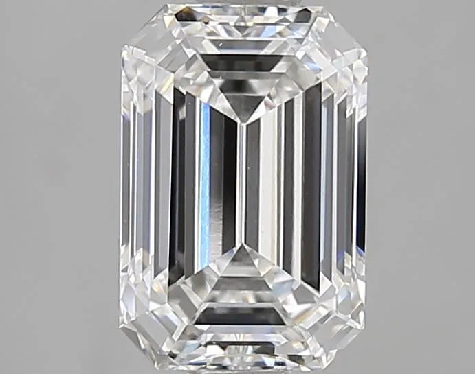 2.04ct Emerald Lab Grown Diamond (Colour E, Clarity VS1, IGI Certified)