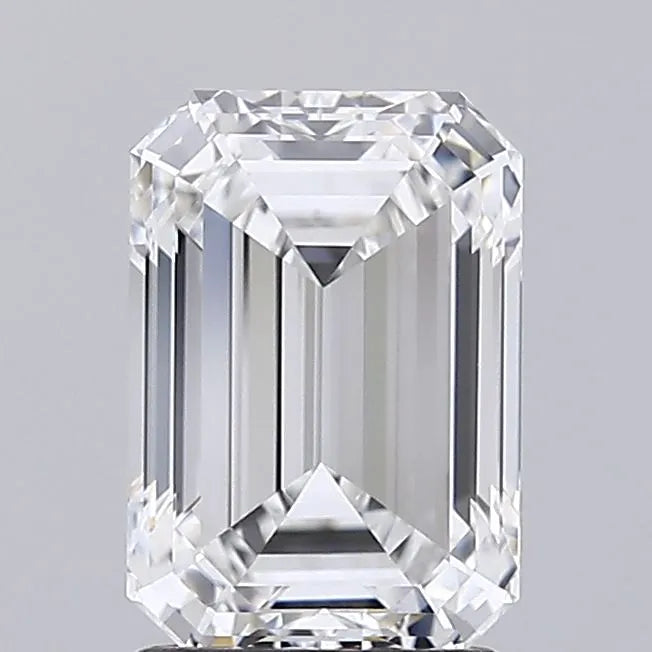 2.04ct Emerald Lab Grown Diamond (Colour E, Clarity VVS1, IGI Certified)