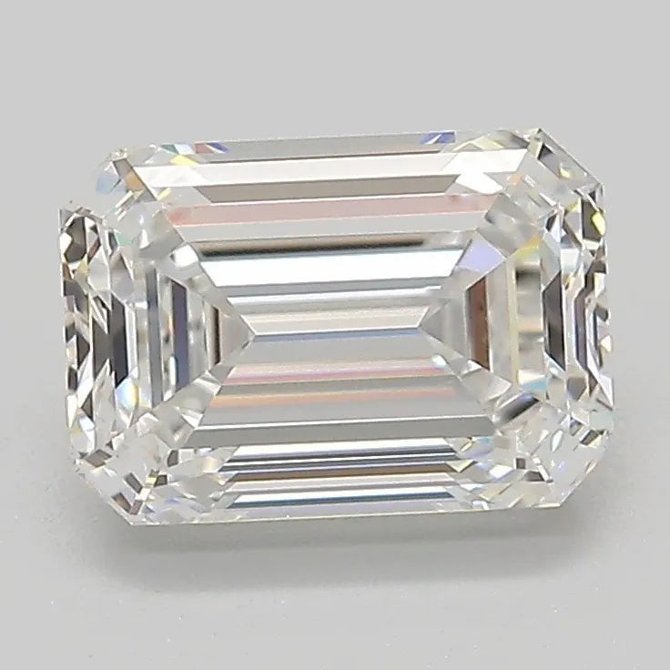 2.04ct Emerald Lab Grown Diamond (Colour E, Clarity VVS2, IGI Certified)
