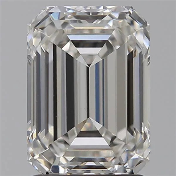 2.04ct Emerald Lab Grown Diamond (Colour F, Clarity VVS2, IGI Certified)