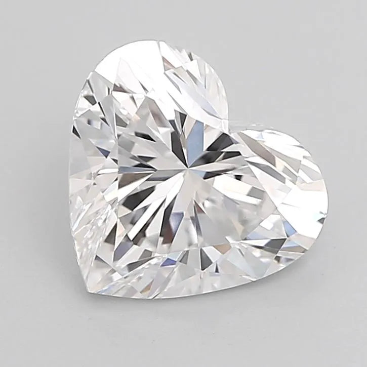 2.04ct Heart Lab Grown Diamond (Colour D, Clarity VVS2, IGI Certified)