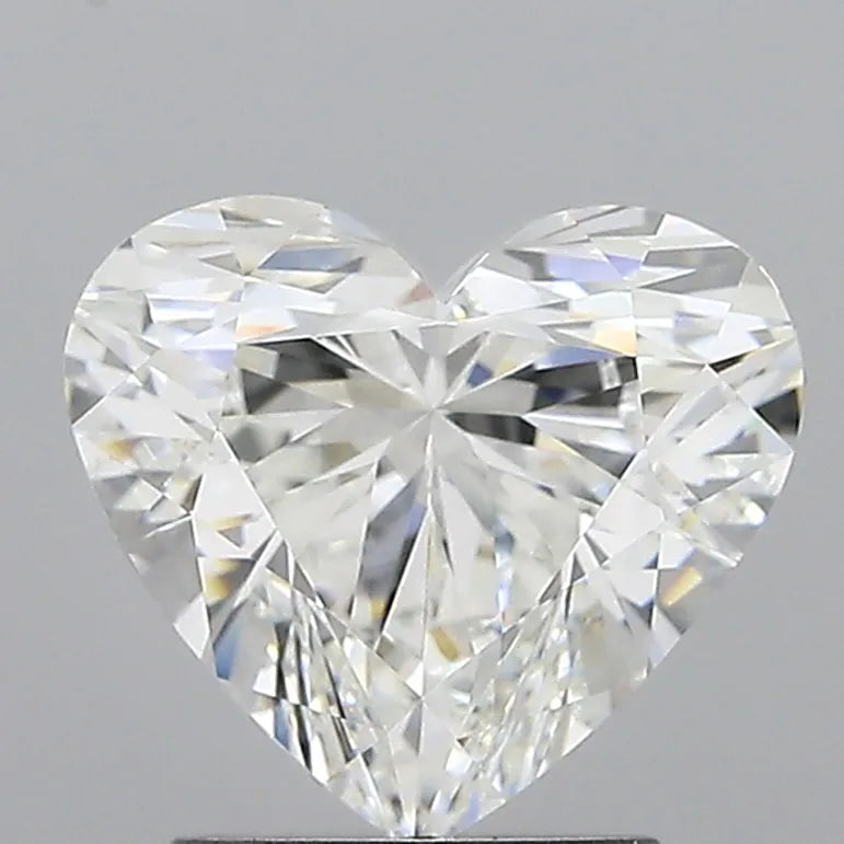 2.04ct Heart Lab Grown Diamond (Colour E, Clarity VVS1, IGI Certified)