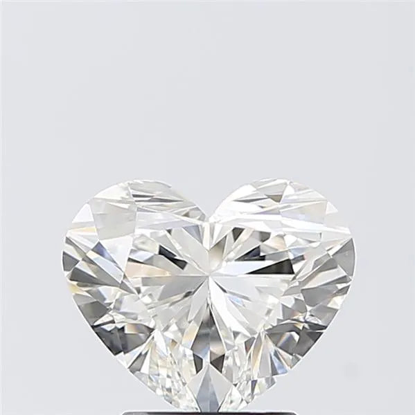 2.04ct Heart Lab Grown Diamond (Colour H, Clarity VVS2, IGI Certified)
