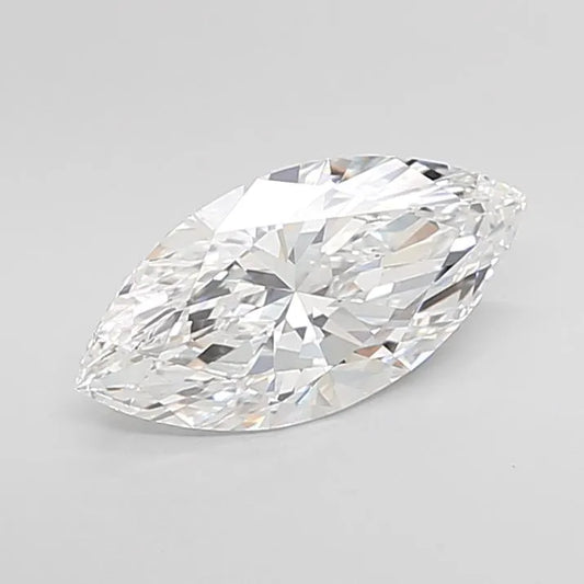 2.04ct Marquise Lab Grown Diamond (Colour D, Clarity VVS2, IGI Certified)