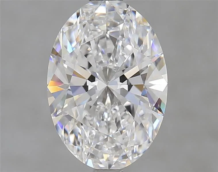 2.04ct Oval Lab Grown Diamond (Colour D, Clarity FL, Cut EX, IGI Certified)