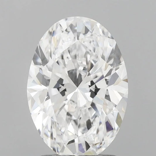 2.04ct Oval Lab Grown Diamond (Colour D, Clarity VVS1, IGI Certified)
