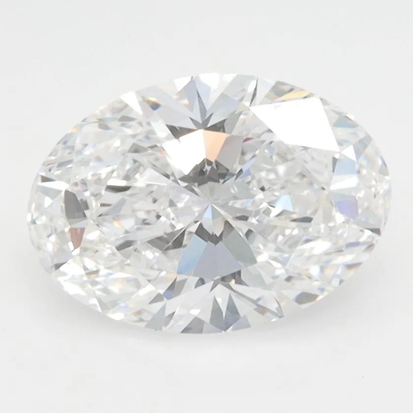 2.04ct Oval Lab Grown Diamond (Colour D, Clarity VVS2, GIA Certified)
