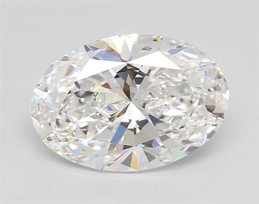 2.04ct Oval Lab Grown Diamond (Colour D, Clarity VVS2, IGI Certified)