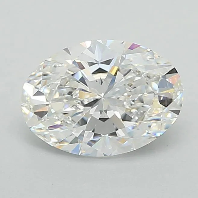 2.04ct Oval Lab Grown Diamond (Colour E, Clarity IF, IGI Certified)