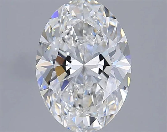 2.04ct Oval Lab Grown Diamond (Colour E, Clarity VVS2, IGI Certified)