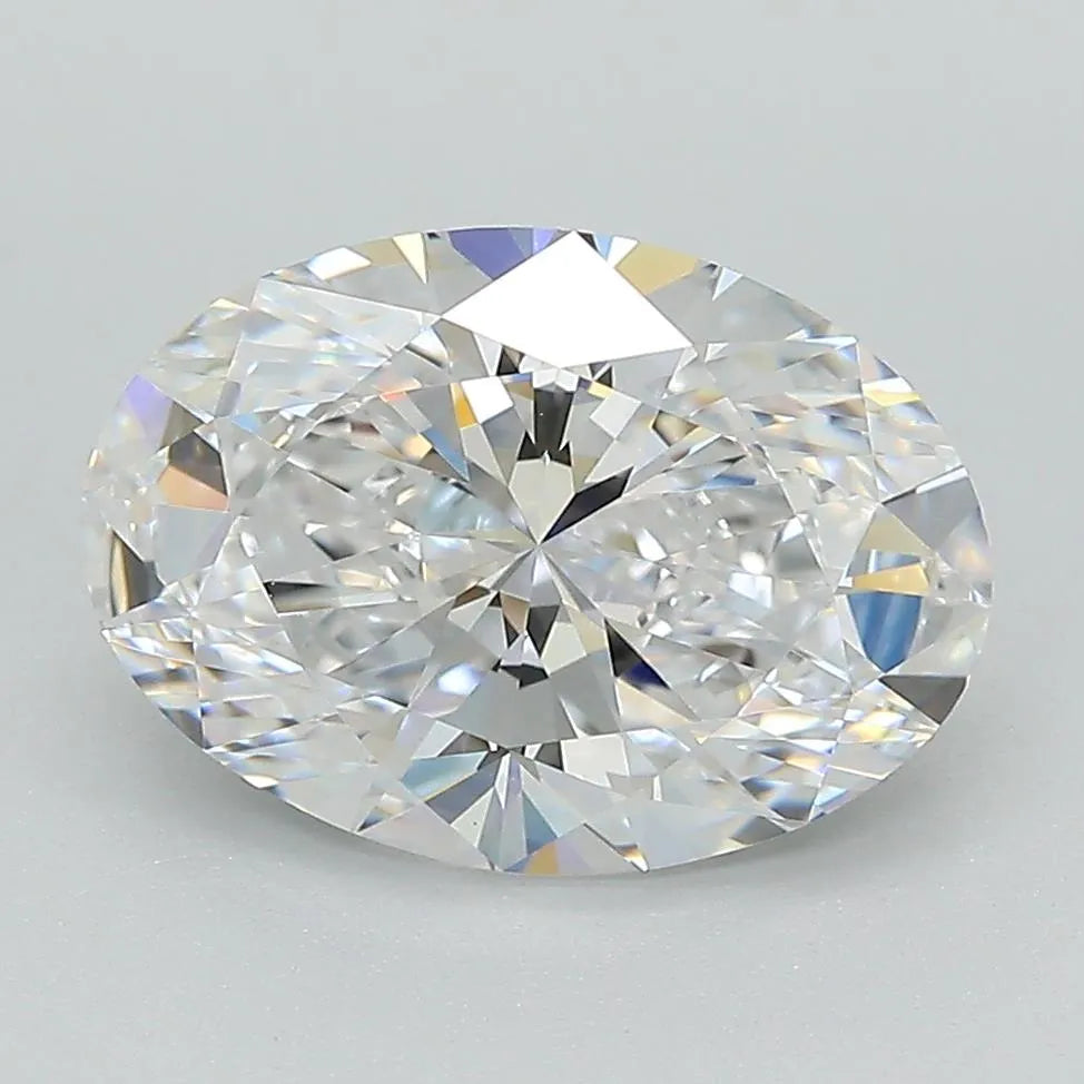 2.04ct Oval Lab Grown Diamond (Colour E, Clarity VVS2, IGI Certified)