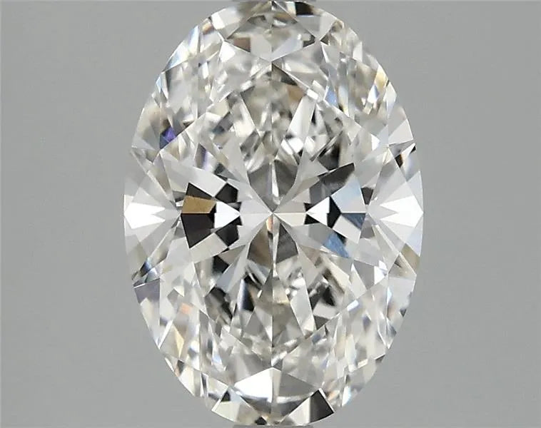 2.04ct Oval Lab Grown Diamond (Colour G, Clarity VVS2, IGI Certified)