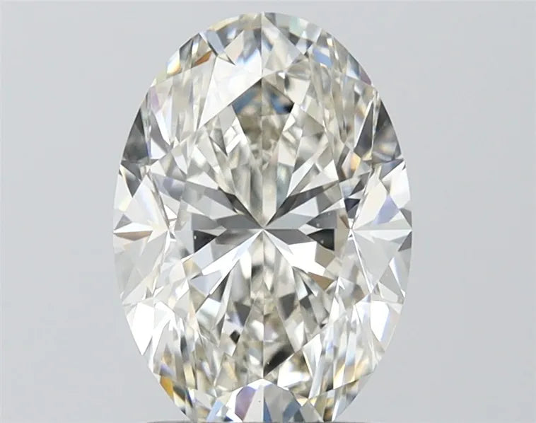 2.04ct Oval Lab Grown Diamond (Colour H, Clarity VS1, IGI Certified)