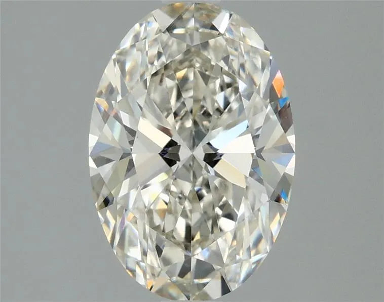 2.04ct Oval Lab Grown Diamond (Colour H, Clarity VVS2, IGI Certified)