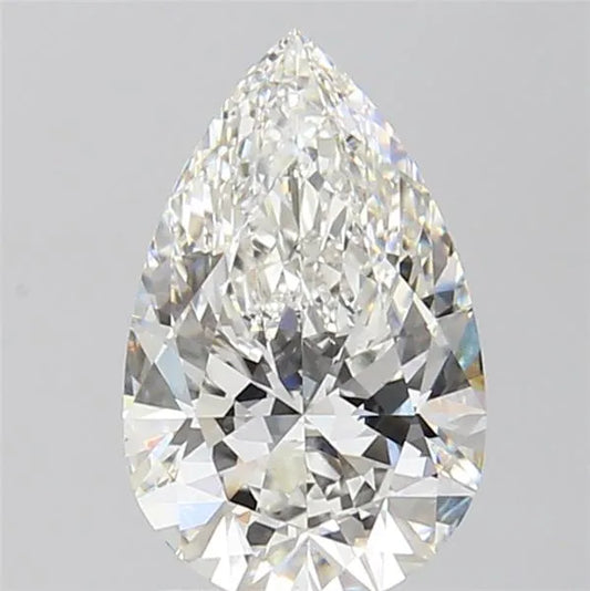 2.04ct Pear Lab Grown Diamond (Colour F, Clarity VVS2, IGI Certified)