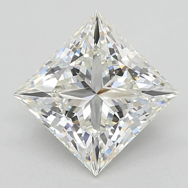 2.04ct Princess Lab Grown Diamond (Colour G, Clarity VVS2, IGI Certified)