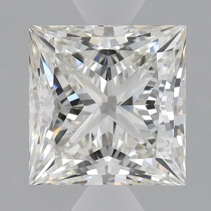 2.04ct Princess Lab Grown Diamond (Colour G, Clarity VVS2, IGI Certified)
