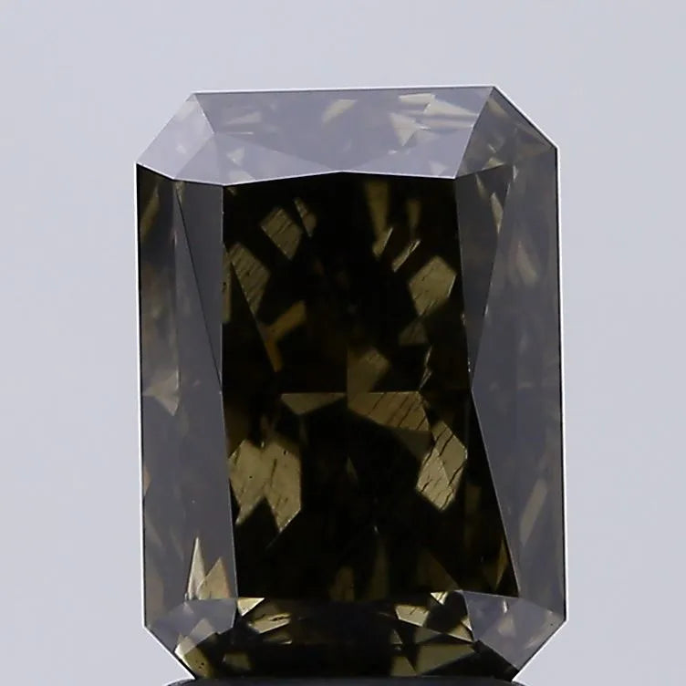 2.04ct Radiant Lab Grown Diamond (Colour Fancy Brownish Gray, Clarity SI2, IGI Certified)