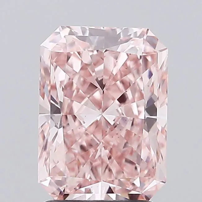 2.04ct Radiant Lab Grown Diamond (Colour Fancy Intense Pink, Clarity VS2, IGI Certified)