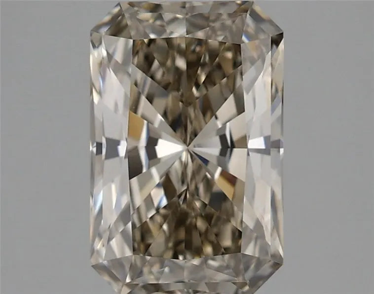 2.04ct Radiant Lab Grown Diamond (Colour Fancy Light Yellowish Gray, Clarity VS1, IGI Certified)