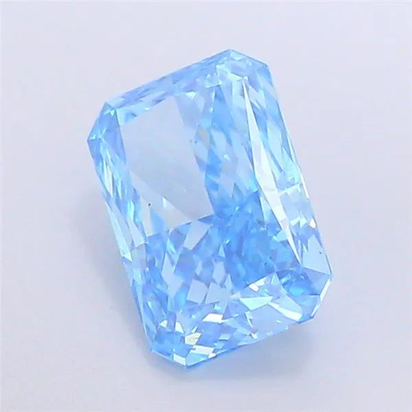 2.04ct Radiant Lab Grown Diamond (Colour Fancy Vivid Blue, Clarity VS1, IGI Certified)