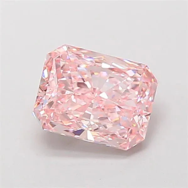 2.04ct Radiant Lab Grown Diamond (Colour Fancy Vivid Pink, Clarity VVS2, IGI Certified)