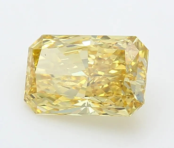 2.04ct Radiant Lab Grown Diamond (Colour Fancy Vivid Yellow, Clarity VS1, Cut GD, IGI Certified)