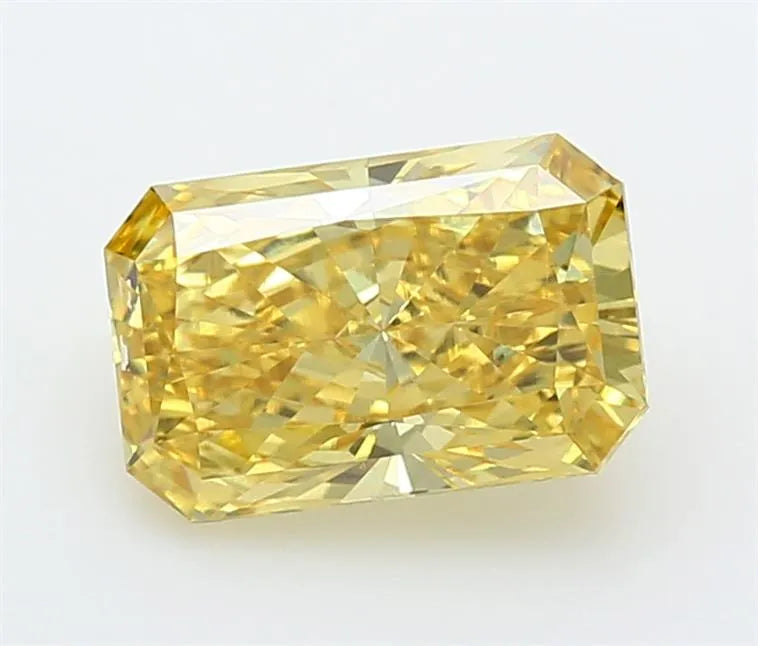 2.04ct Radiant Lab Grown Diamond (Colour Fancy Vivid Yellow, Clarity VS1, Cut GD, IGI Certified)