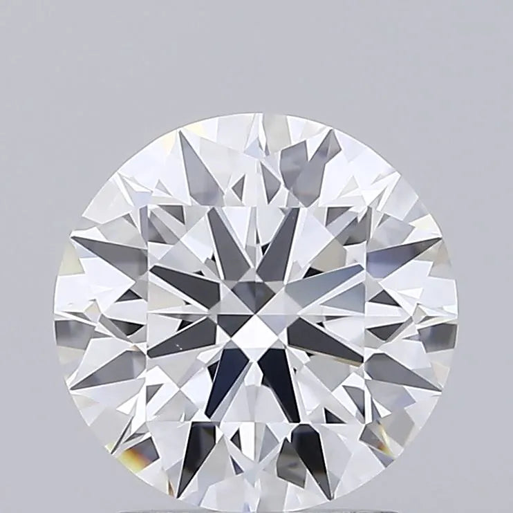 2.04ct Round Lab Grown Diamond (Colour D, Clarity FL, Cut ID, IGI Certified)