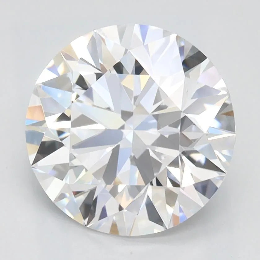 2.04ct Round Lab Grown Diamond (Colour D, Clarity IF, Cut ID, IGI Certified)