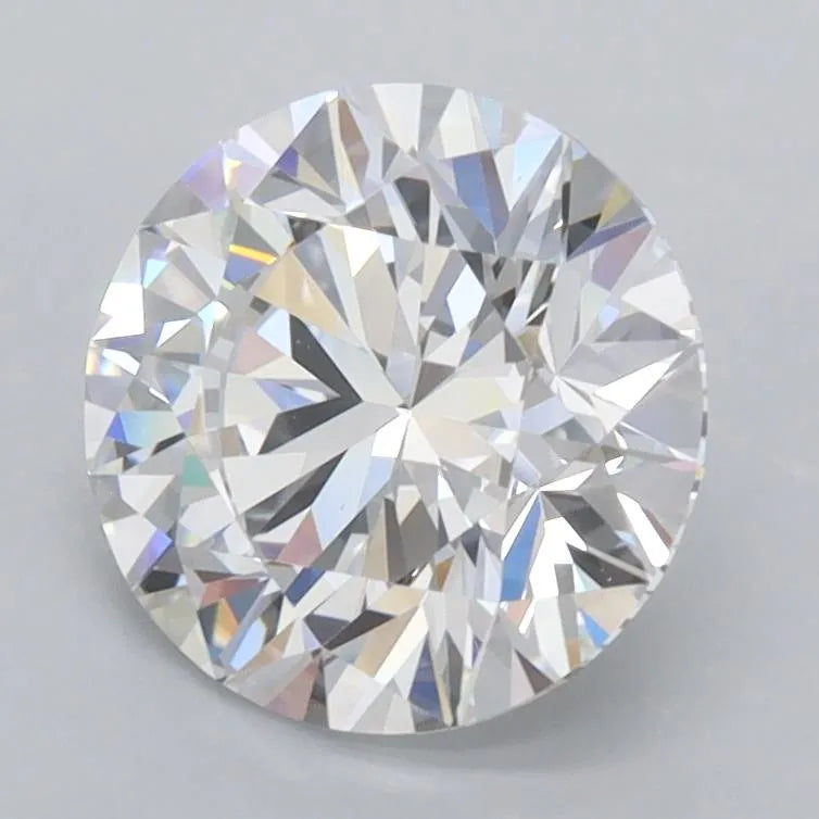 2.04ct Round Lab Grown Diamond (Colour D, Clarity VVS2, Cut ID, IGI Certified)