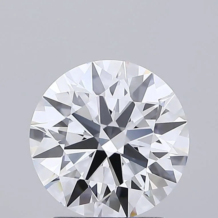 2.04ct Round Lab Grown Diamond (Colour E, Clarity IF, Cut ID, IGI Certified)
