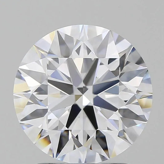 2.04ct Round Lab Grown Diamond (Colour E, Clarity IF, Cut ID, IGI Certified)