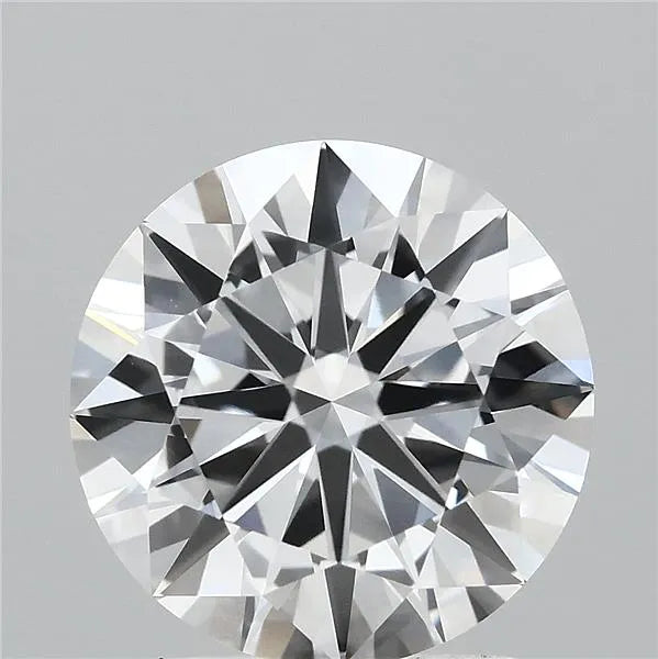2.04ct Round Lab Grown Diamond (Colour E, Clarity VVS1, Cut EX, IGI Certified)