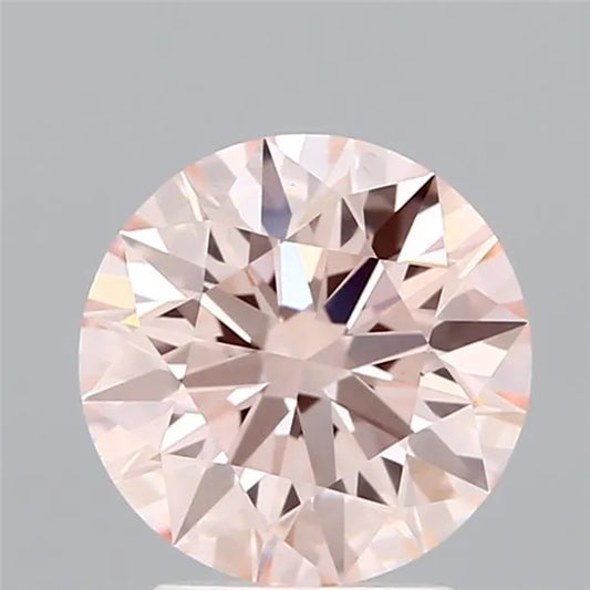 2.04ct Round Lab Grown Diamond (Colour Fancy Intense Pink, Clarity VS1, Cut ID, IGI Certified)