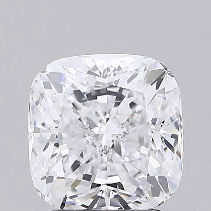 2.05ct Cushion brilliant Lab Grown Diamond (Colour E, Clarity IF, IGI Certified)