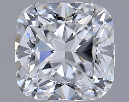 2.05ct Cushion modified Lab Grown Diamond (Colour D, Clarity VVS2, IGI Certified)