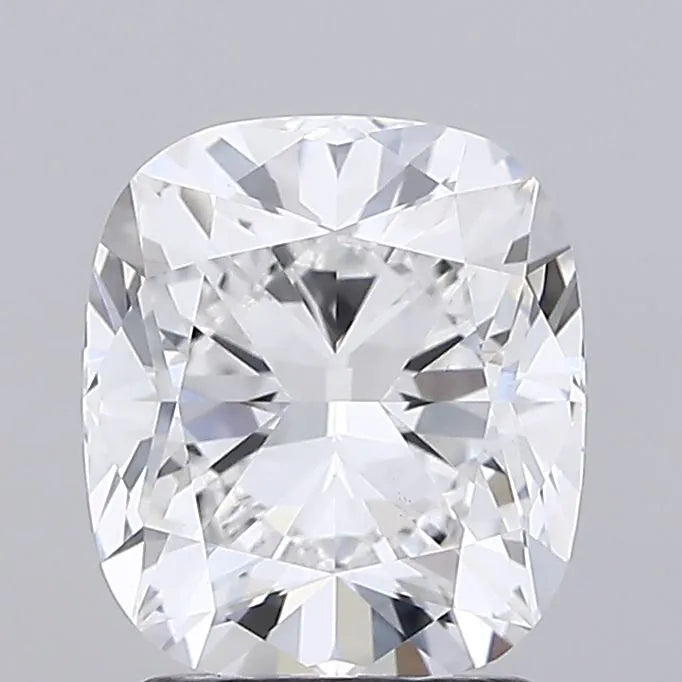 2.05ct Cushion modified Lab Grown Diamond (Colour E, Clarity VVS2, IGI Certified)