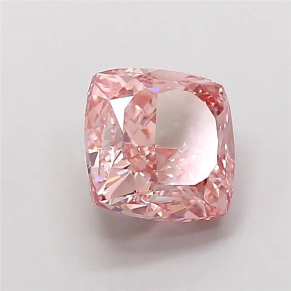 2.05ct Cushion modified Lab Grown Diamond (Colour Fancy Intense Pink, Clarity VVS2, IGI Certified)