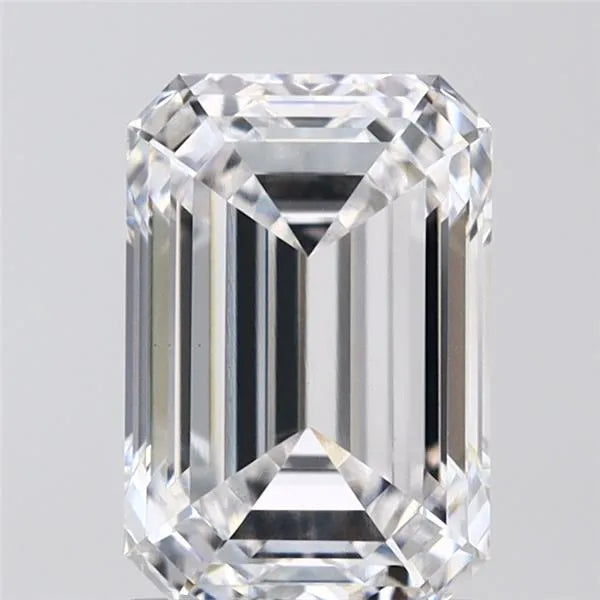 2.05ct Emerald Lab Grown Diamond (Colour D, Clarity VVS2, IGI Certified)