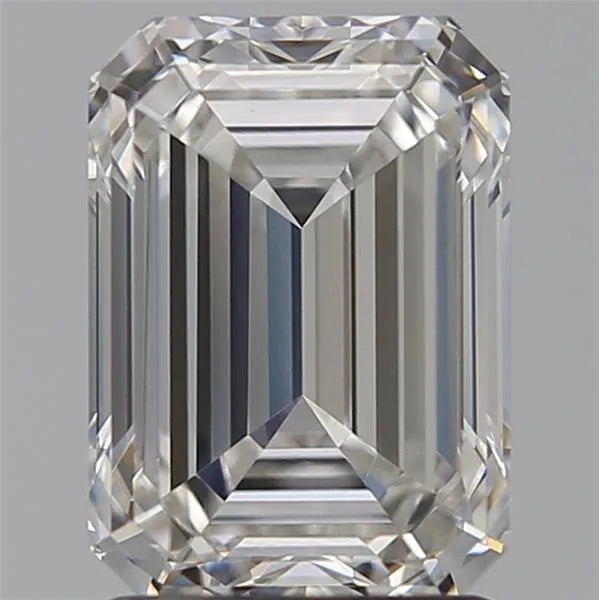 2.05ct Emerald Lab Grown Diamond (Colour F, Clarity VVS1, IGI Certified)