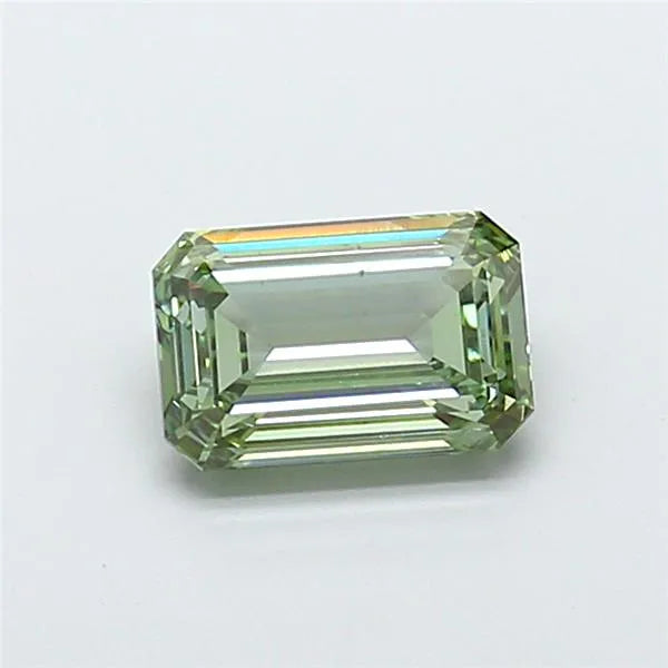 2.05ct Emerald Lab Grown Diamond (Colour Fancy Vivid Green, Clarity SI1, IGI Certified)