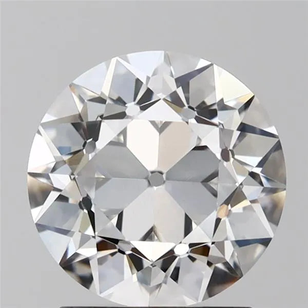 2.05ct European cut Lab Grown Diamond (Colour E, Clarity VVS2, IGI Certified)