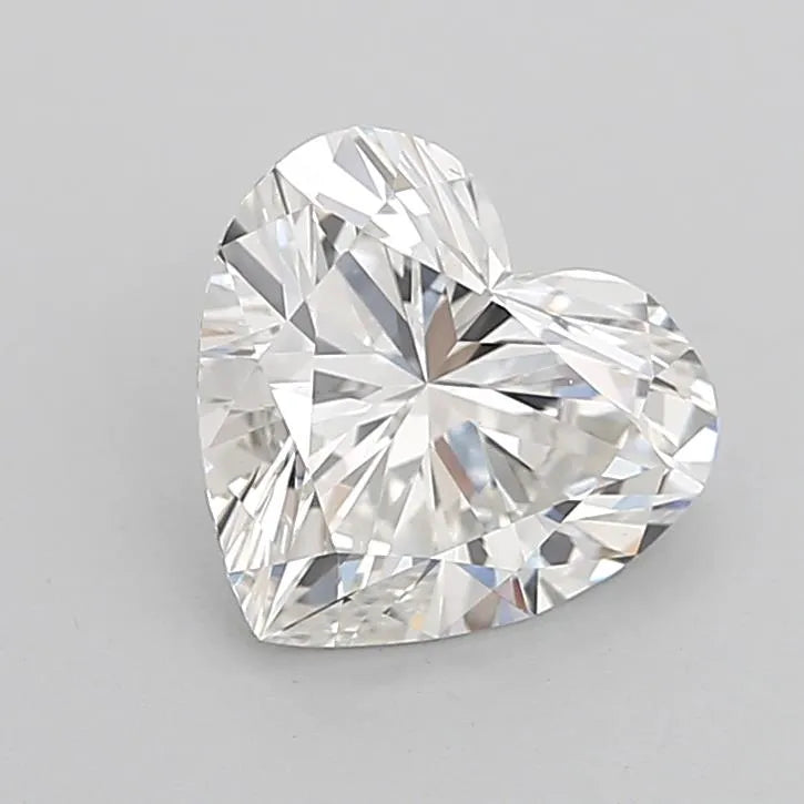 2.05ct Heart Lab Grown Diamond (Colour G, Clarity VS1, IGI Certified)