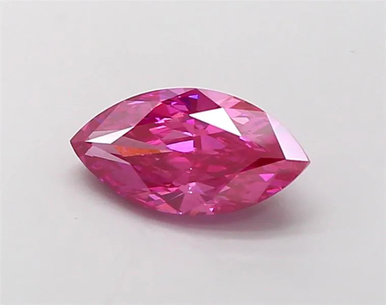 2.05ct Marquise Lab Grown Diamond (Colour Fancy Vivid Pink, Clarity VS2, IGI Certified)