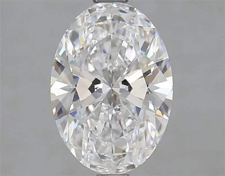 2.05ct Oval Lab Grown Diamond (Colour D, Clarity FL, Cut EX, IGI Certified)