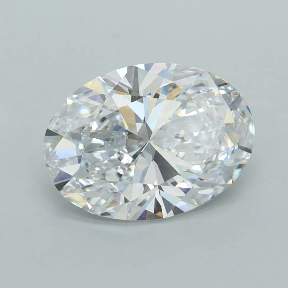 2.05ct Oval Lab Grown Diamond (Colour D, Clarity FL, IGI Certified)